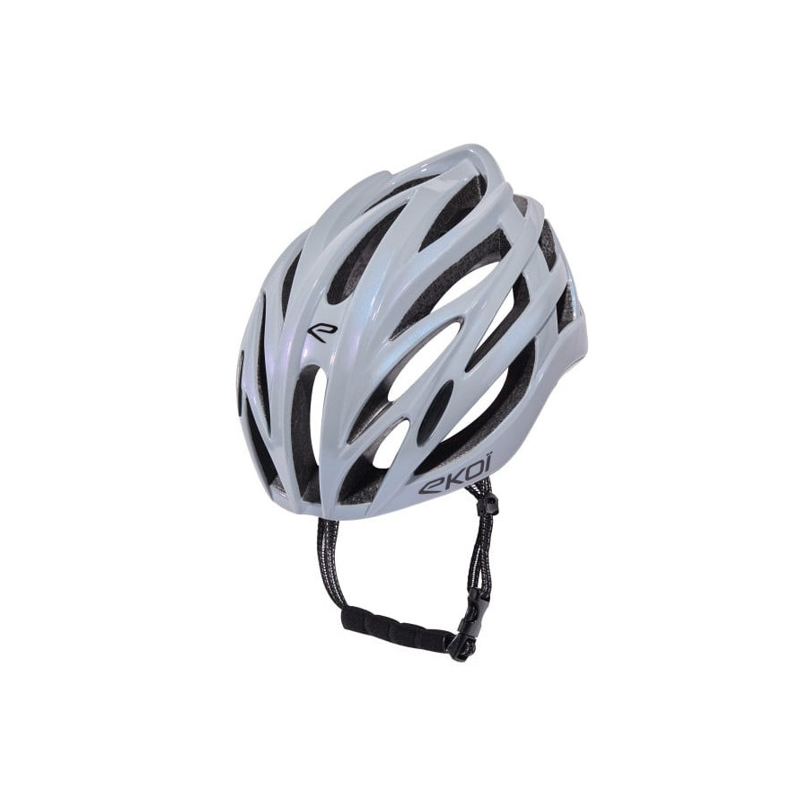 Casque EKOI Corsa Light Silver Iridescent