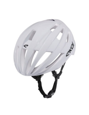 Casque EKOI Perf Gara Blanc Logo Noir