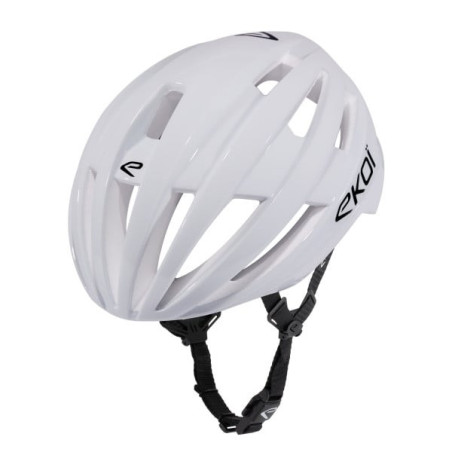Casque EKOI Perf Gara Blanc Logo Noir