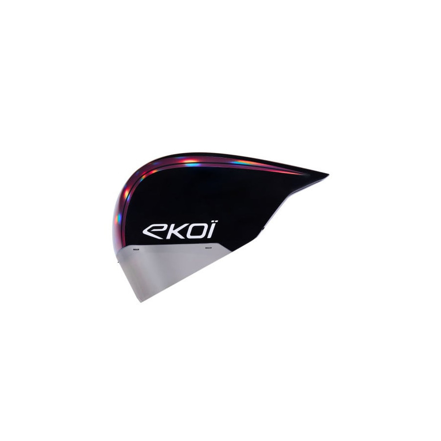 Casque EKOI Racing Pure Aero Mirror Cat2 Noir Holo Cerise