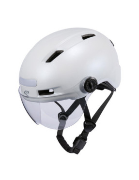Casque Urbain EKOI City Style Blanc Pearl Ecran
