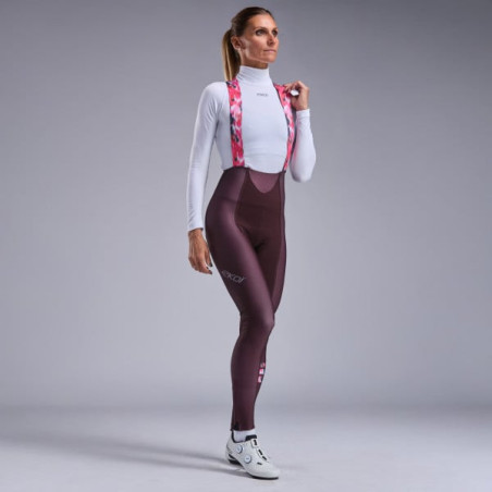 Collant femme EKOI Perf Orchid Bordeaux