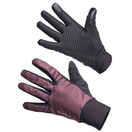 Gants Hiver Femme EKOI Perf Grip Line Bordeaux