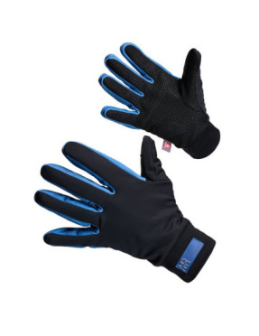 Gants Hiver femme EKOI Racing x Marion ROUSSE Primaloft Noir/Bleu