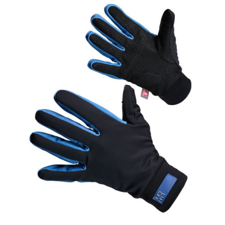 Gants Hiver femme EKOI Racing x Marion ROUSSE Primaloft Noir/Bleu