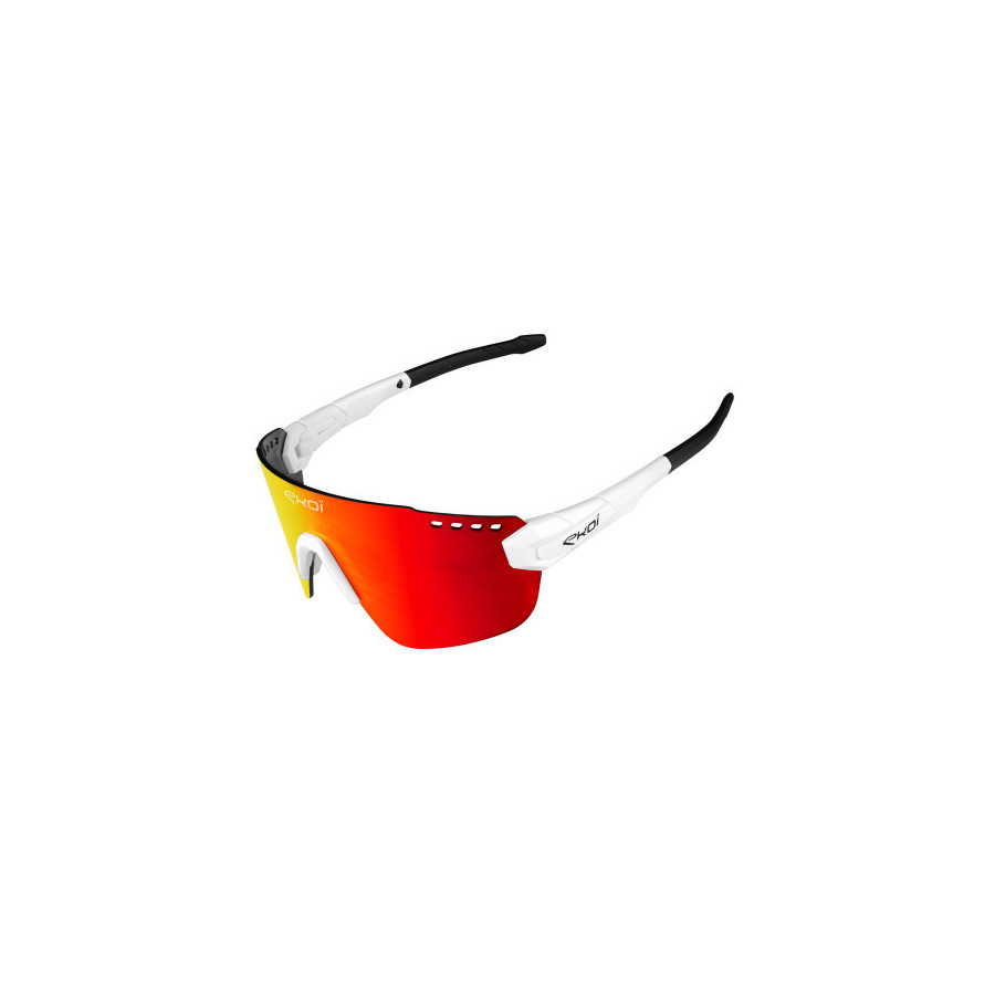Lunettes EKOI Perf Premium 80 Ltd Blanc Revo Rouge