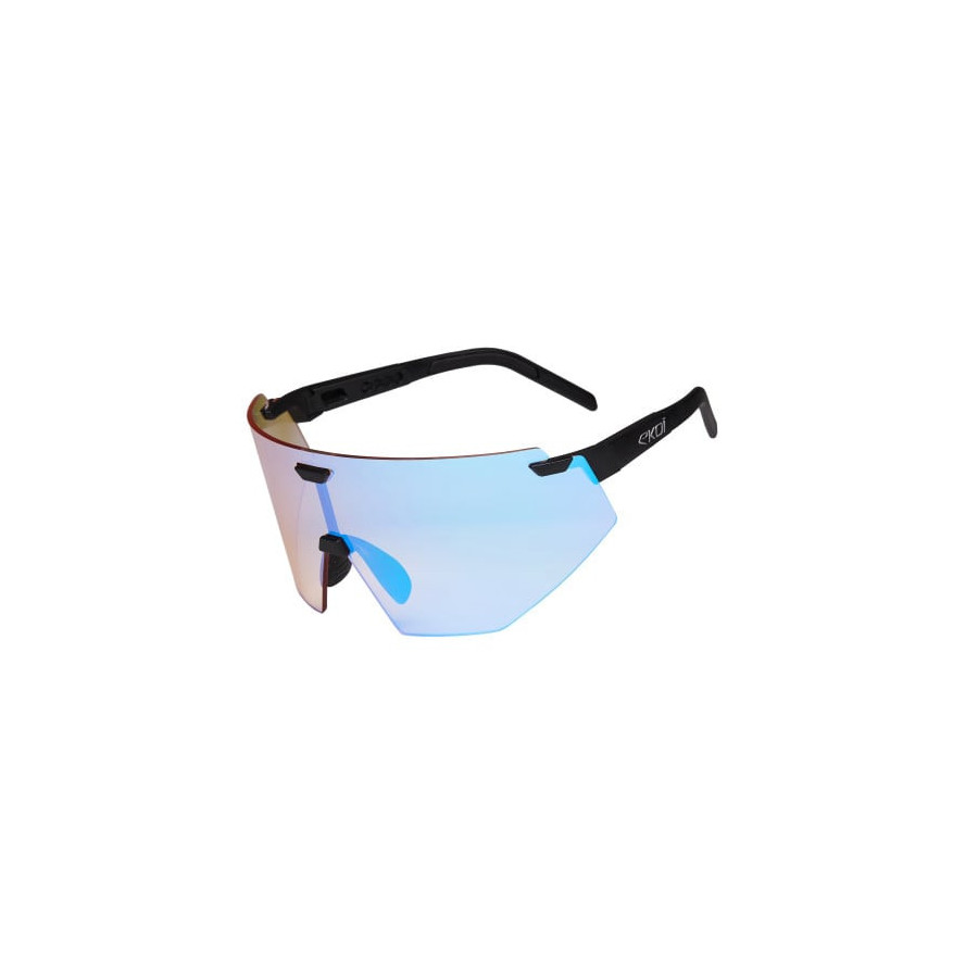 Lunettes EKOI Racing Aerolite Noir Silver Ice Bleu