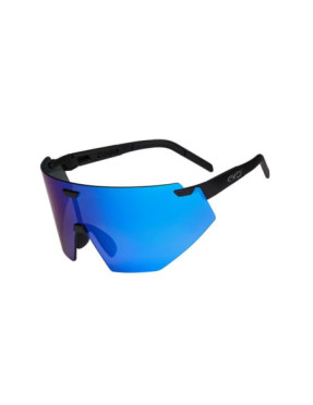 Lunettes EKOI Racing Aerolite Noir Silver Revo Bleu