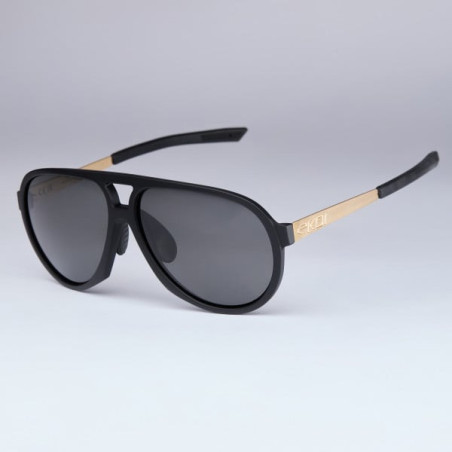 Lunettes EKOI Racing Lifestyle 24k Gold Ltd Pilotes Polarisé