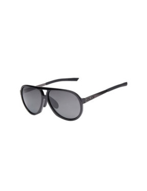 Lunettes EKOI Racing Lifestyle Pilot Noir Brillant Polarisé