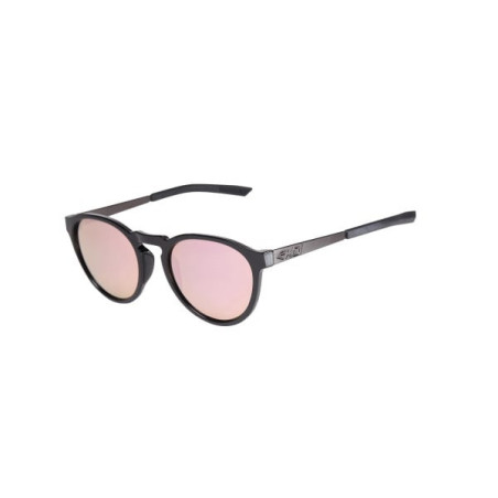 Lunettes EKOI Racing Lifestyle Rondes Noir brillant Gold Rose