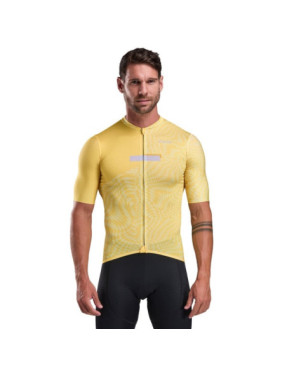 Maillot EKOI Perf Graphic Jaune