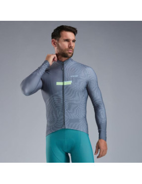 Maillot manches longues EKOI Perf Graphic Gris