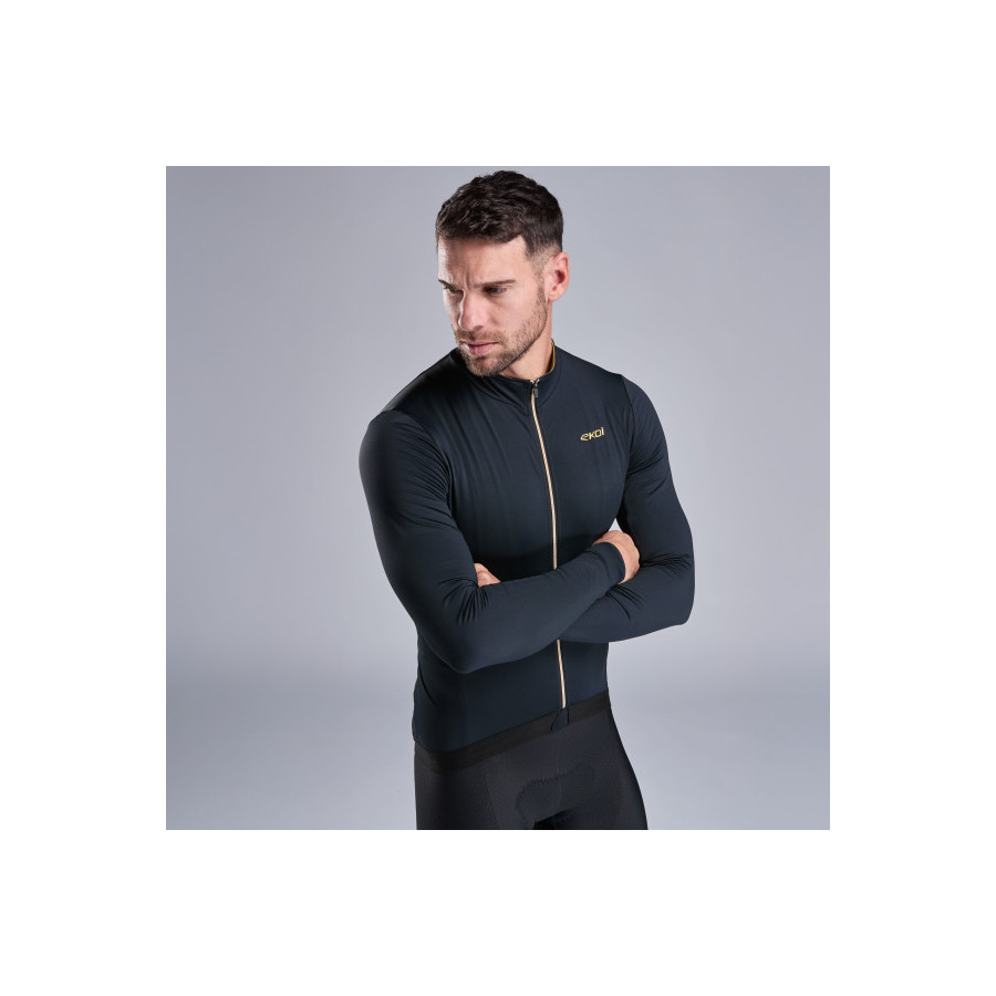 Maillot manches longues EKOI Perf Heat Generating Noir/Or