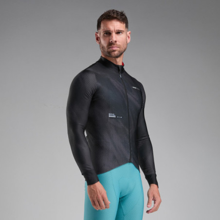Maillot manches longues EKOI Perf Tie & Dye Noir