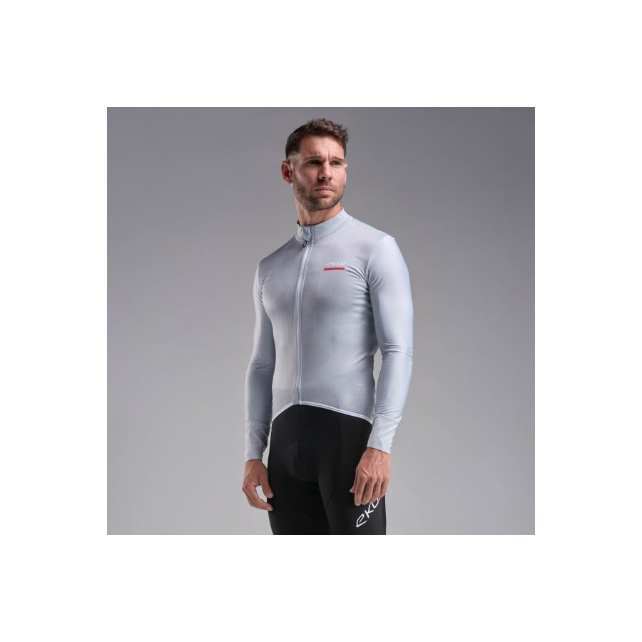 Maillot manches longues EKOI Polygone Silver