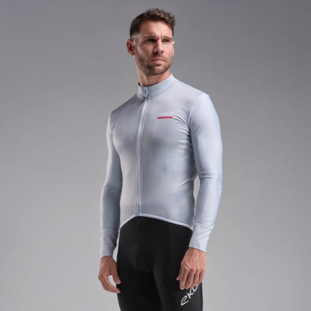 Maillot manches longues EKOI Polygone Silver
