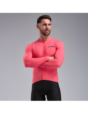 Maillot manches longues EKOI Racing Supersoft Corail