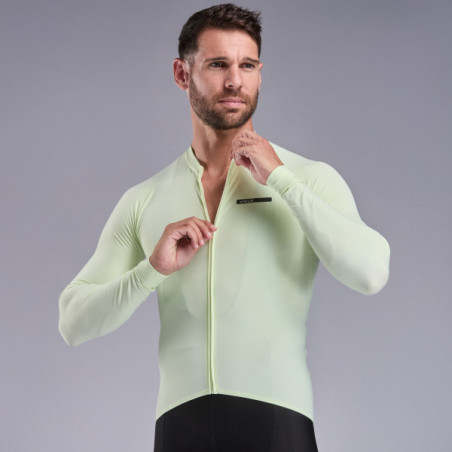 Maillot manches longues EKOI Racing Supersoft Lime