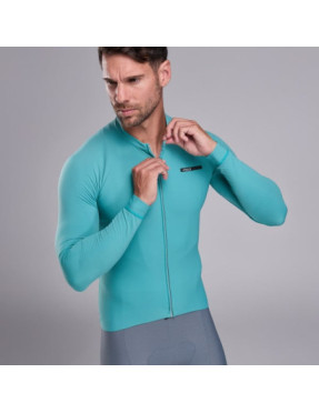 Maillot manches longues EKOI Racing Supersoft Vert