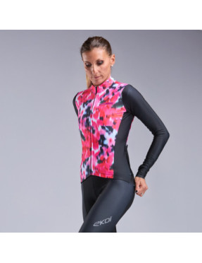 Maillot manches longues Femme EKOI Orchid Noir