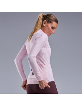 Maillot manches longues Femme EKOI Perf Leo Rose