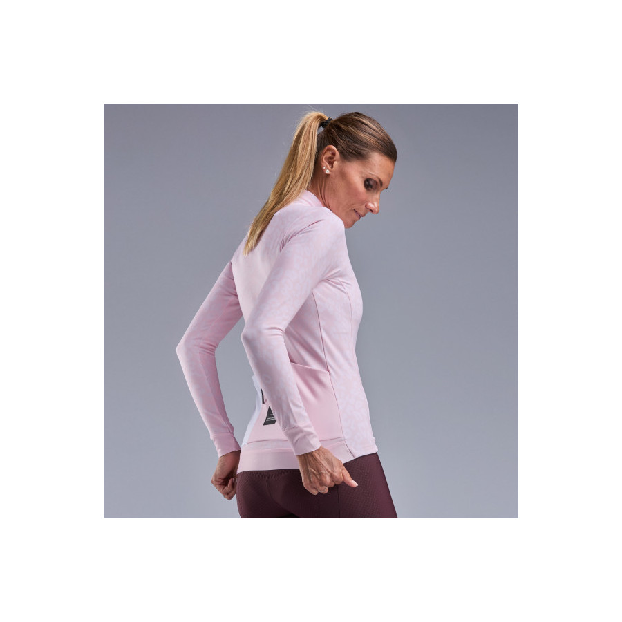 Maillot manches longues Femme EKOI Perf Leo Rose