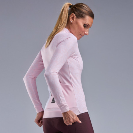 Maillot manches longues Femme EKOI Perf Leo Rose