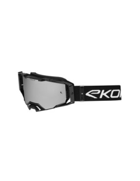 Masque EKOI Perf MTB Blanc Mirror Silver