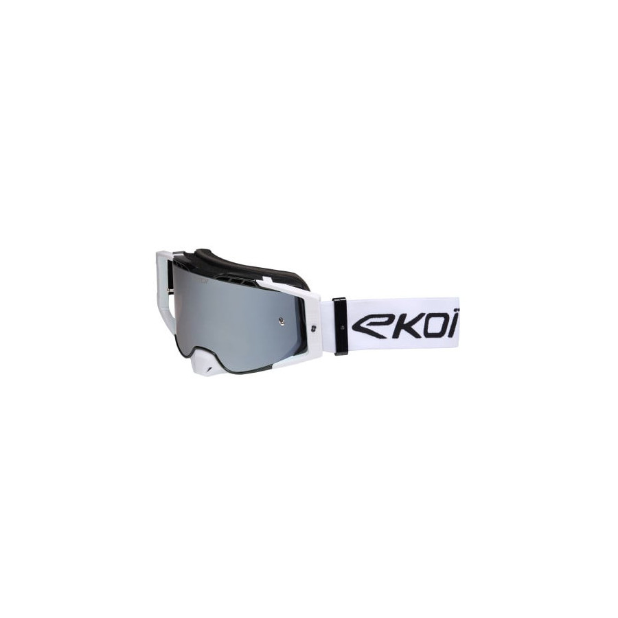 Masque EKOI Perf MTB Noir Mirror Silver