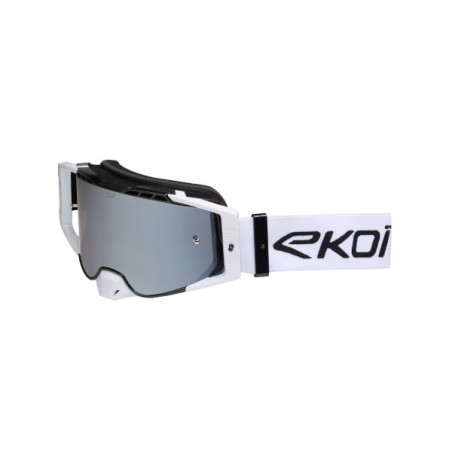 Masque EKOI Perf MTB Noir Mirror Silver