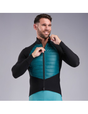 Veste thermique EKOI Perf Elegance Noir/Bleu