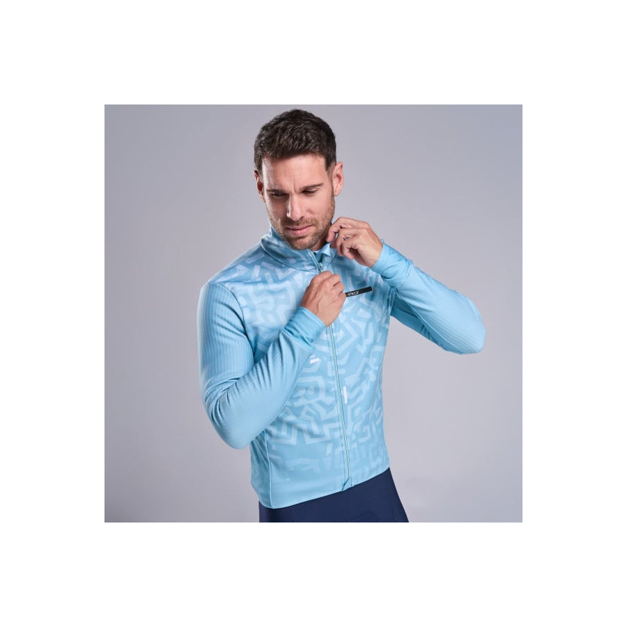 Veste thermique EKOI Perf Graffiti Ciel