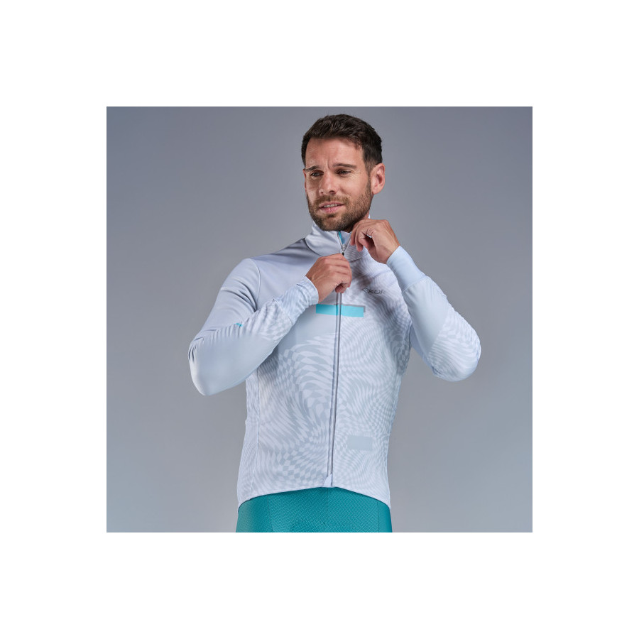 Veste thermique EKOI Perf Graphic Blanc