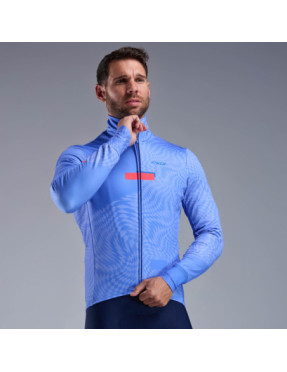 Veste thermique EKOI Perf Graphic Bleu