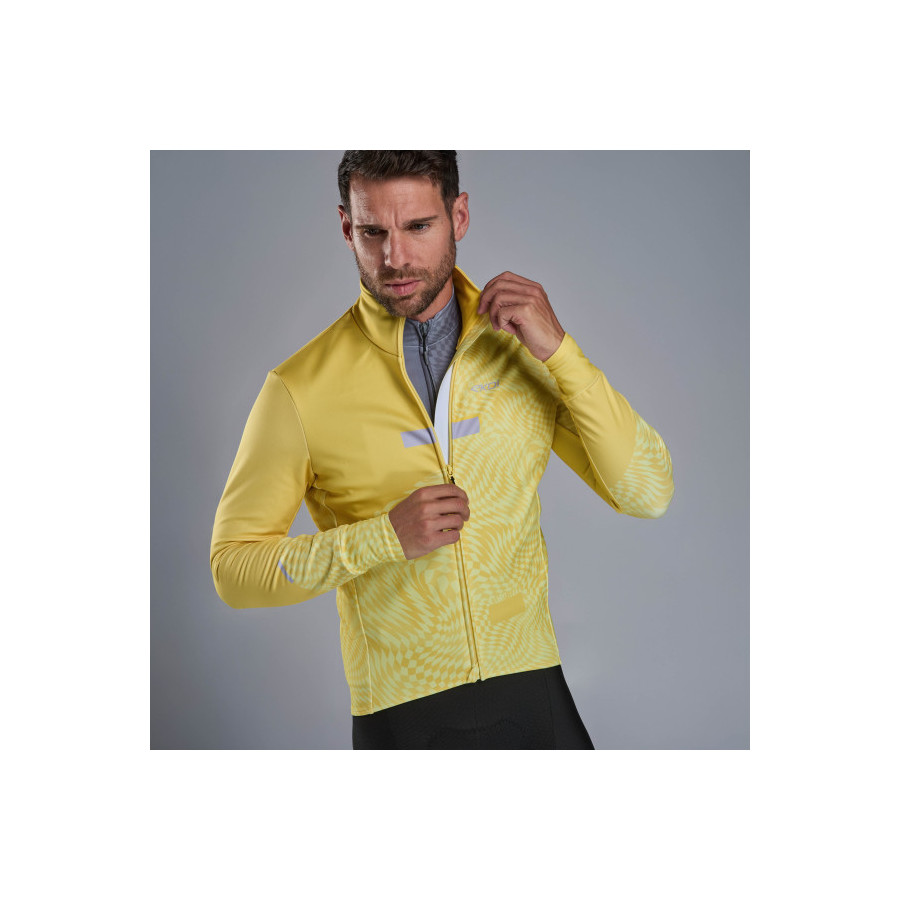 Veste thermique EKOI Perf Graphic Jaune