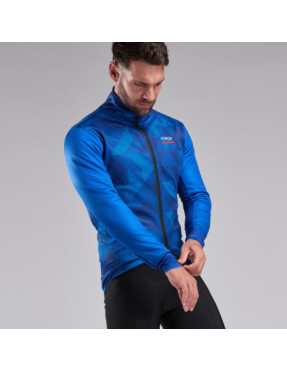 Veste thermique EKOI Polygone Bleu