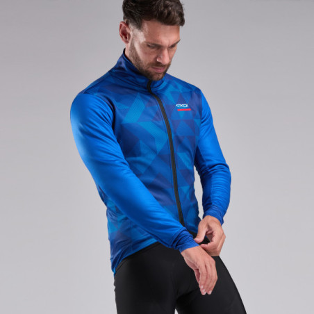 Veste thermique EKOI Polygone Bleu