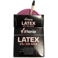 Chambre à air VITTORIA LATEX 700x25/28 Presta 51mm