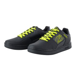 Chaussures ONEAL Pinned Noir/Jaune Fluo