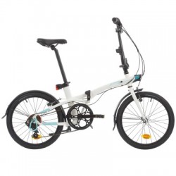 Vélo Pliant B'TWIN TILT 500 Blanc