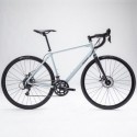 Vélo de Route TRIBAN RC 120 Disque Gris clair